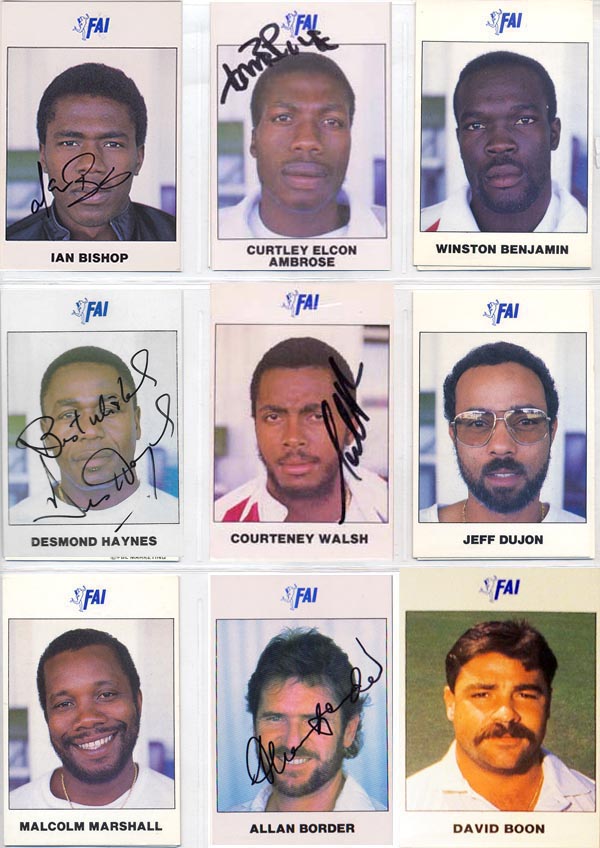 FAI 1989-90 WI/AUS Cricket Teams (35)