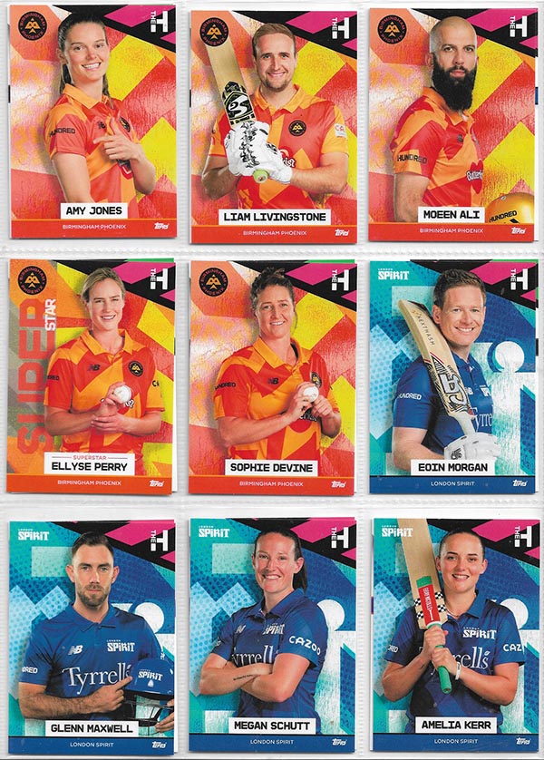 Topps 2022 The Hundred (40) + Specials