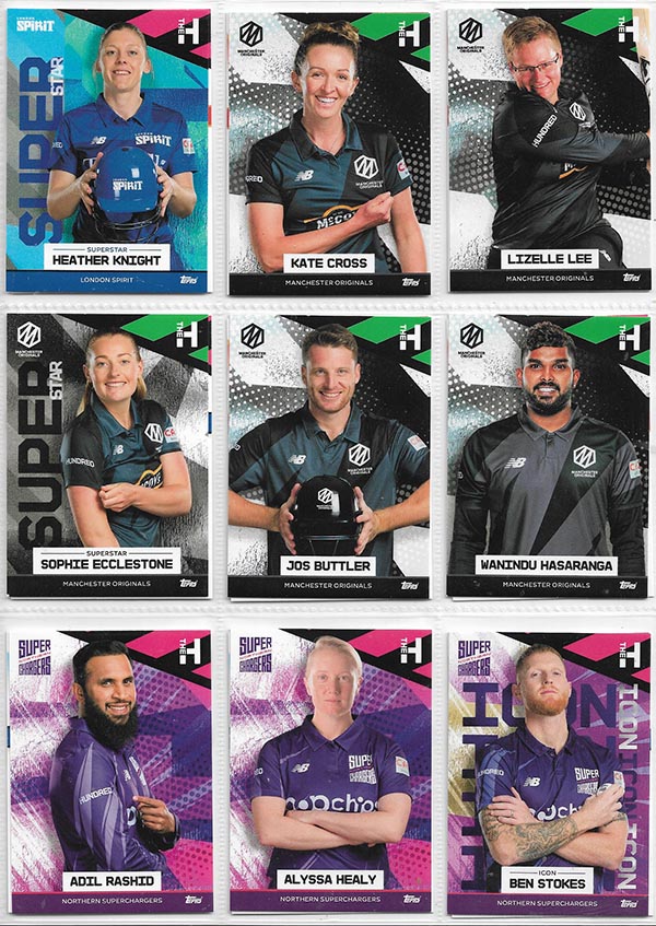 Topps 2022 The Hundred (40) + Specials