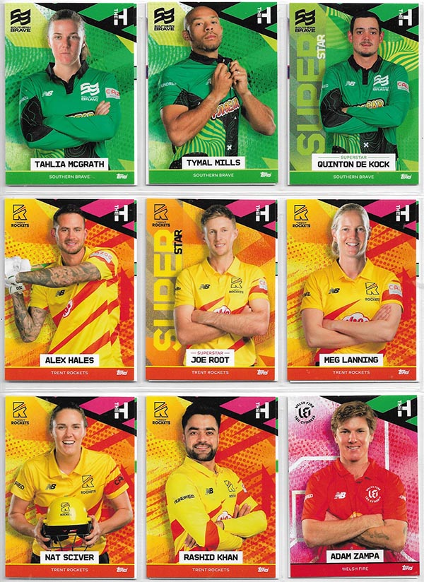Topps 2022 The Hundred (40) + Specials
