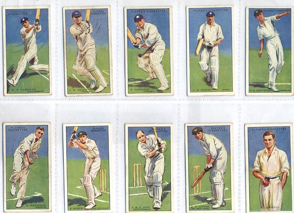 John Player and Sons 1930 Cricketers (50)