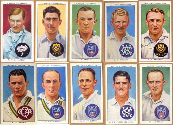 John Player and Sons 1938 Cricketers (50)