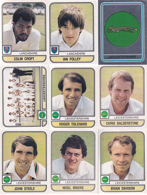 Panini 1983 World Of Cricket Stickers (268)