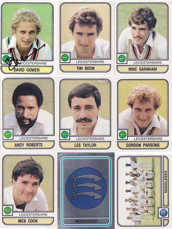 Panini 1983 World Of Cricket Stickers (268)