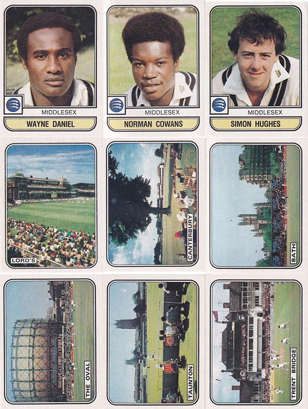 Panini 1983 World Of Cricket Stickers (268)