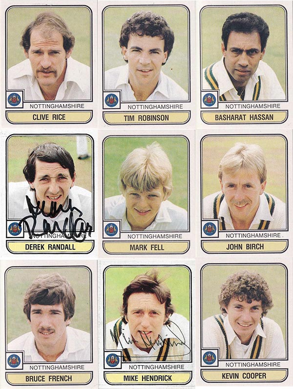 Panini 1983 World Of Cricket Stickers (268)