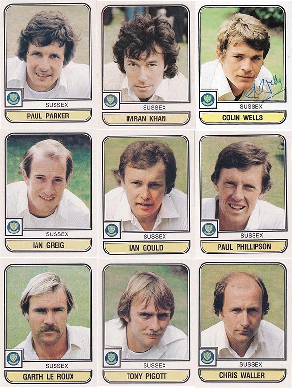 Panini 1983 World Of Cricket Stickers (268)