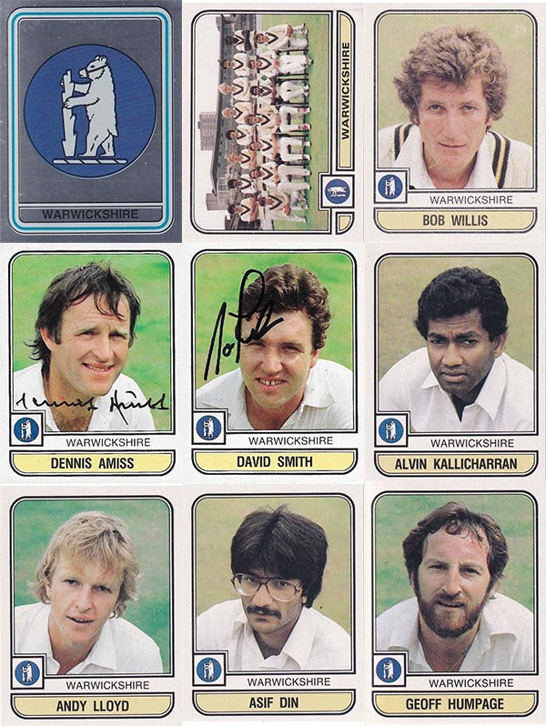 Panini 1983 World Of Cricket Stickers (268)