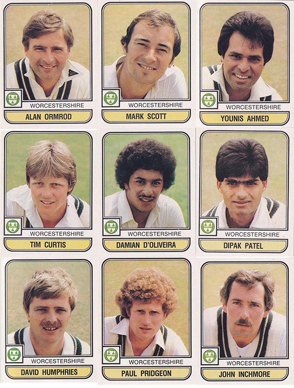 Panini 1983 World Of Cricket Stickers (268)