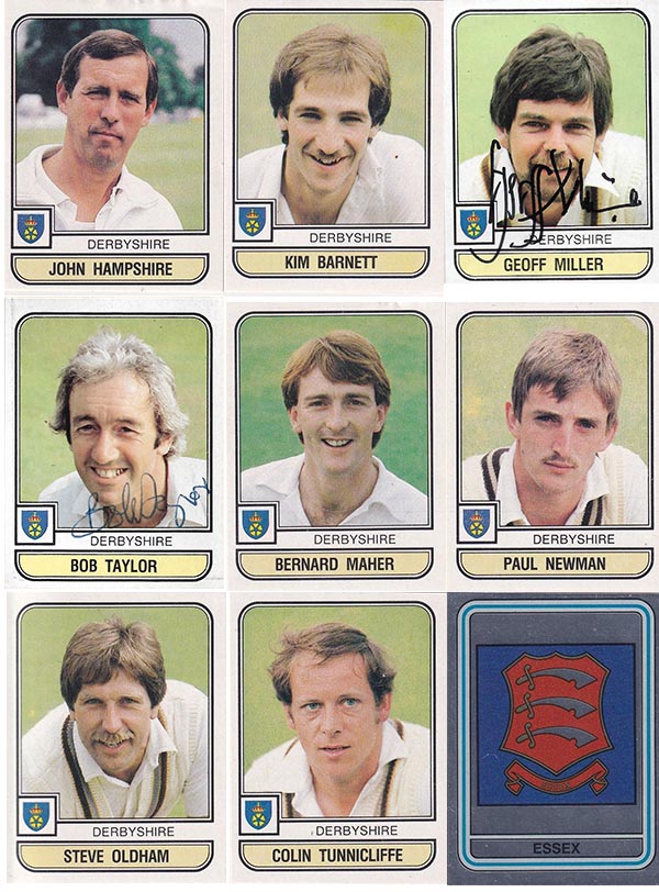 Panini 1983 World Of Cricket Stickers (268)