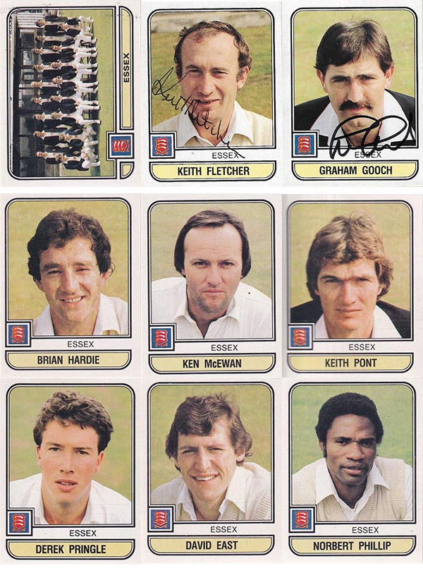 Panini 1983 World Of Cricket Stickers (268)