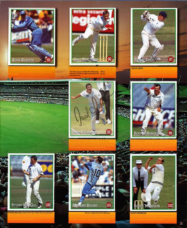 Select 1997-98 Stickers (156)
